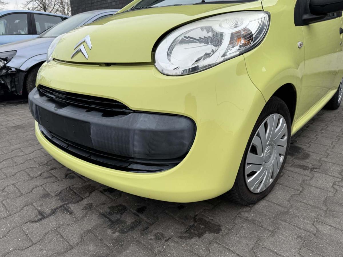 Citroen C1 original Sto&szlig;stange Stossf&auml;nger vorn KBN Gelb Bj.2007
